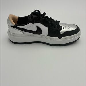 Nike Women’s Black, White & Silver Platform Sneakers